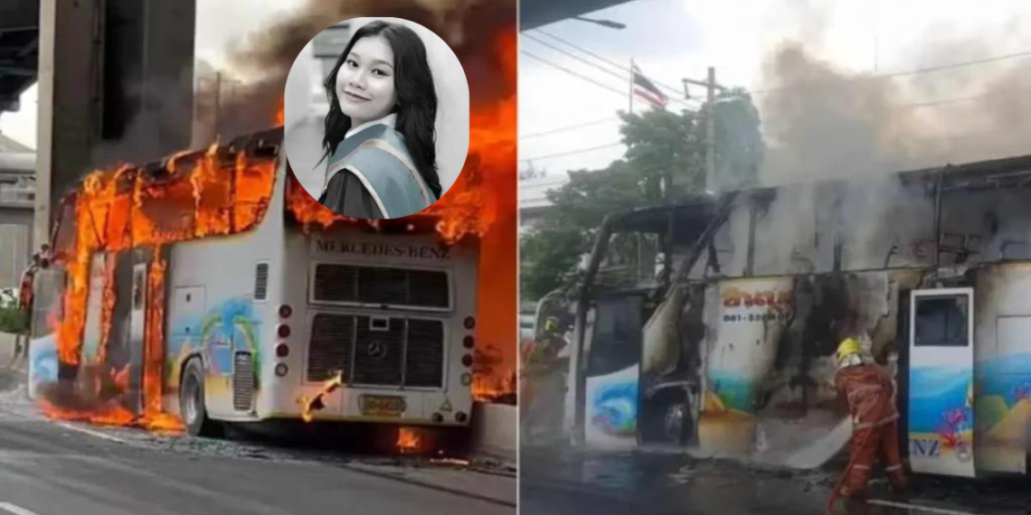 Bus Fire in Thailand